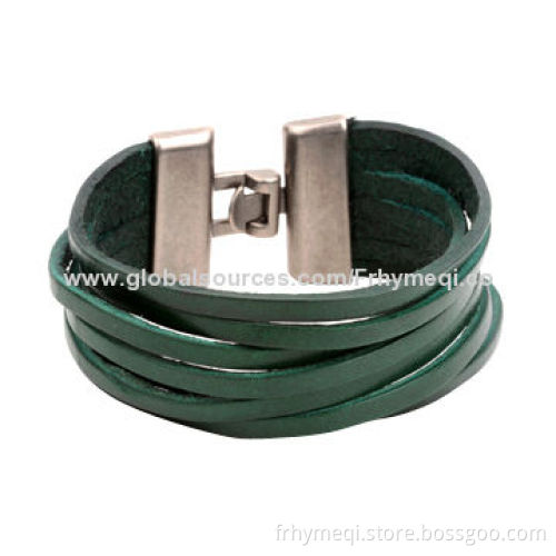 Multilayer leather bracelet, hot selling